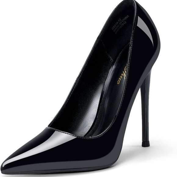 Women's Inch Pointed Toe High Heels Pumps for Party Wedding Work